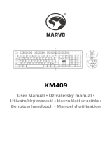 Marvo KM409 Mouse & Keyboard Používateľská príručka