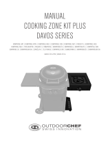 OUTDOORCHEF Cooking Zone Kit Plus Davos Series Používateľská príručka