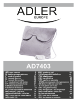 Adler Europe AD7403 Používateľská príručka