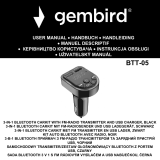Gembird BTT-05 Používateľská príručka
