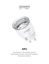 Gosund EP2 10A EU Wifi Smart Power Plug Socket Používateľská príručka