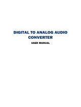 UGREEN 30523 DIGITAL TO ANALOG AUDIO CONVERTER Používateľská príručka