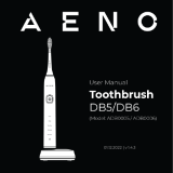 AENO ADB0005, ADB0006 Toothbrush DB5, DB6 Používateľská príručka