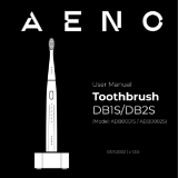 AENO DB1S Smart Sonic Electric Toothbrush Používateľská príručka