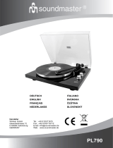 Soundmaster PL790 Používateľská príručka