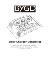 BYGD Solar Charger Controller Používateľská príručka