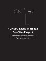 Yunmai Fascia Massage Gun Slim Elegant Používateľská príručka