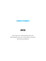 Vention AKG Používateľská príručka