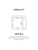 Creality CR-5 Pro Používateľská príručka