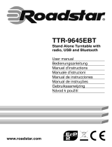 Roadstar TTR-9645EBT Používateľská príručka