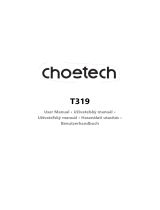 CHOETECH T319 Používateľská príručka