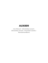 CHOETECH AUX009 Používateľská príručka