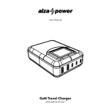 alza power APW-MP2A3CGD1 GaN Travel Charger Používateľská príručka