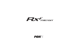 Fox RX+ Micron Receiver Používateľská príručka