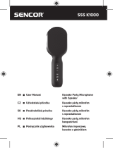 Sencor SSS K1000 Používateľská príručka