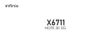 Infinix X6711 Používateľská príručka