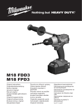 Milwaukee M18 FDD3 Používateľská príručka