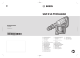 Bosch GSH 5 CE Používateľská príručka