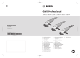 Bosch 2000 J GWS Professional Angle Grinder Používateľská príručka