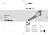 Bosch GBL 18V-750 Používateľská príručka