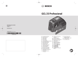 Bosch GCL 25 Používateľská príručka