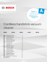 Bosch BBS82 Cordless handstick vacuum cleaner Používateľská príručka