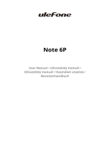 Ulefone Note 6P Používateľská príručka