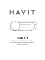 havit PJ209 Pro Používateľská príručka