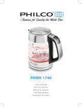 Philco PHWK 1740 Používateľská príručka