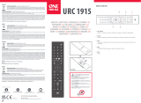 One For All URC 1915 Používateľská príručka