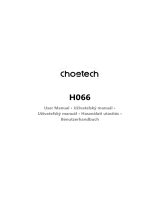 CHOETECH H066 Používateľská príručka