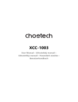 CHOETECH XCC-1003 Používateľská príručka