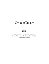 CHOETECH T588-F Používateľská príručka