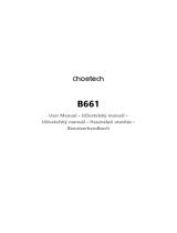 CHOETECH B661 Používateľská príručka