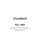 CHOETECH XCC-1004 Používateľská príručka