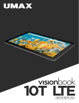 UMAX VisionBook 10T LTE Používateľská príručka