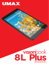 UMAX VisionBook 8L Plus Používateľská príručka