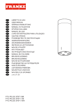 Franke FTU PLUS 3707 Používateľská príručka