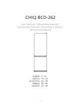 CHiQ BCD-262 Používateľská príručka