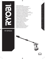 Ryobi RY18PW22A Používateľská príručka