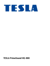 Tesla PRIMESOUND HQ-880 Používateľská príručka