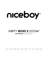 Niceboy 200W Používateľská príručka