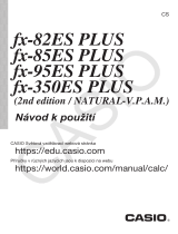 Casio fx-95ES PLUS Návod na používanie