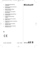 Einhell Blue BT-LS 65 U Návod na obsluhu