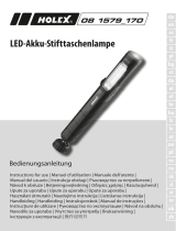 Holex LED rechargeable battery torch Návod na používanie