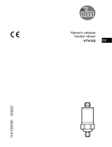 IFM VTV122 Návod na používanie