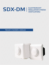 Sentera Controls SDX-1-25-DM Mounting Instruction
