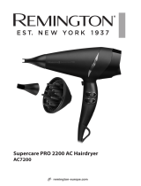 Remington AC7200W Supercare PRO 2200 AC Hairdryer Používateľská príručka