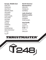 Thrustmaster T-248 RACINGRATT & PEDALSETT XBOX SERIES X|S/XBOX ONE Používateľská príručka