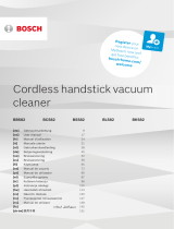 Bosch BBS8214PET UNLIMITED 8 TRÅDLØS STØVSUGER Používateľská príručka